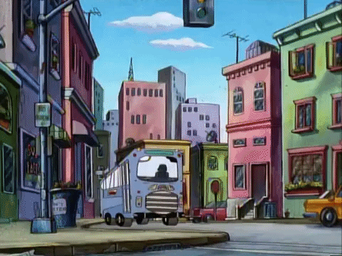 hey arnold nicksplat GIF