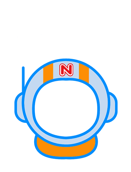 Baby Astronaut Sticker by Nuby USA