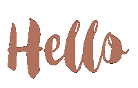 Boho Hello Sticker