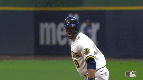 Excited Pumped Up GIF by Milwaukee Brewers