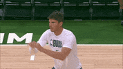 Warming Up Milwaukee Bucks GIF by NBA