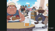 one piece eating GIF by Funimation