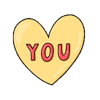 I Love You Kiss Sticker by Nora Fikse