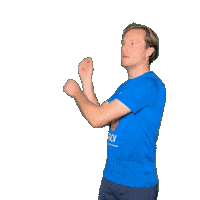 Hupdieblauwen Sticker by SDC Putten