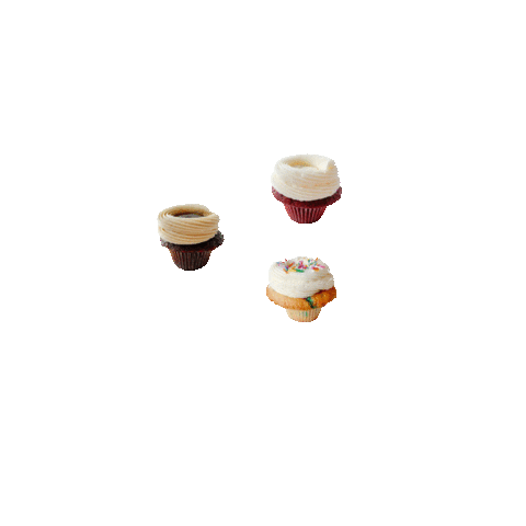 arinhiebert giphyupload chocolate bakery cupcake Sticker