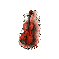 Violin Victoriaschwab Sticker