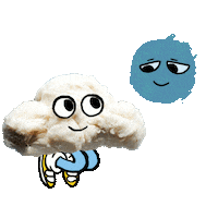 Scared Lunar Eclipse Sticker by GIPHY Studios 2022