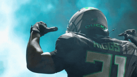 Oregon Football GIF by GoDucks