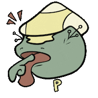 0ritia animated frog poppythefrog oritia Sticker