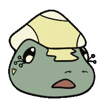 0ritia animated frog poppythefrog oritia Sticker