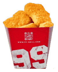 French Fries Potato Sticker by 99-Grill