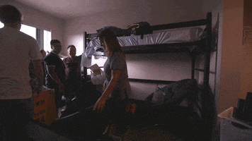 uwmilwaukee fall moving packing move in GIF