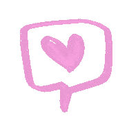 munino heart pink like munino Sticker