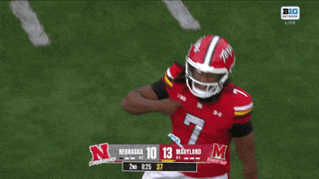 Maryland Football Celebration GIF by Maryland Terrapins