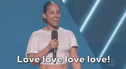 Alicia Keys Love GIF by Recording Academy / GRAMMYs