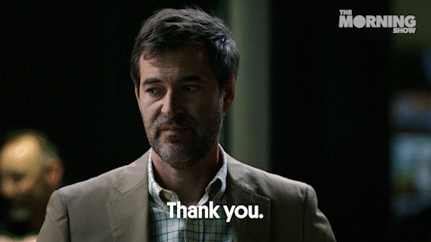 Mark Duplass Thank You GIF by Apple TV+