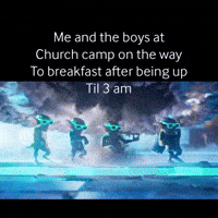 Me And The Boys Church Camp GIF
