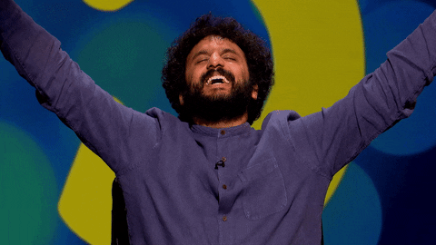 Celebrate Bbc GIF by The QI Elves