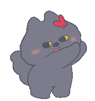 Excited Dance Sticker by Snooze Kittens