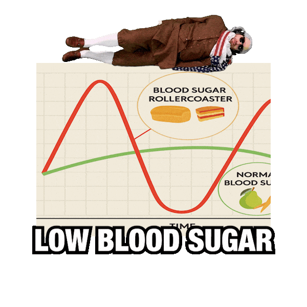Blood Sugar Fainting Sticker