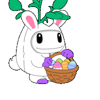 Easter Bunny Artist Sticker by Magic Eden