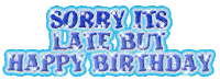 late Sticker
