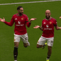 Celebration Shrug GIF by Manchester United