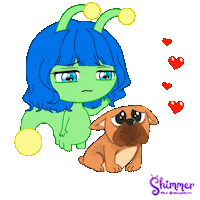 I Got You Love Sticker by ShimmertheGlowworm