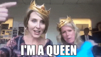 Chicksonright queen yas queen chicks on the right mock and daisy GIF
