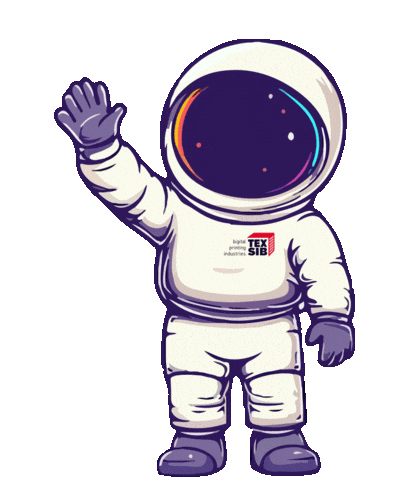 Astronaut Sticker by TEXSIB