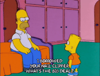 Frustrated Season 6 GIF by The Simpsons