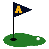 Hole In One Golf Sticker by Allegheny College