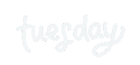 bautistatiana lettering calligraphy tuesday handwriting Sticker