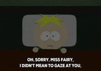butters stotch bed GIF by South Park 