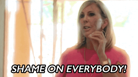 angry real housewives of orange county GIF by Yosub Kim, Content Strategy Director