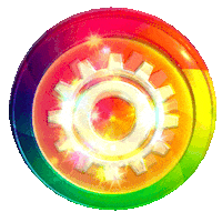 Rainbow Rotate Sticker by Bplus