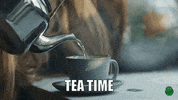 cetelemfr tea the teatime yeti GIF