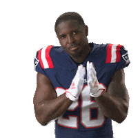 Sony Michel Football Sticker by New England Patriots