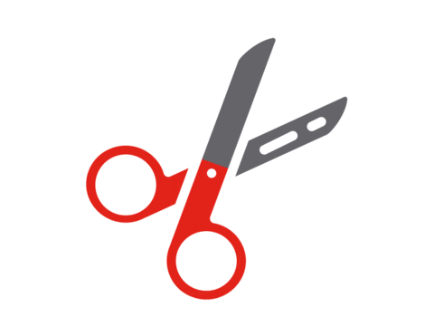 Cut Scissors Sticker by Fanshawe College