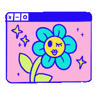 Flower Internet Sticker