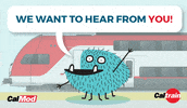 Survey GIF by Caltrain