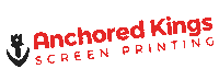 anchoredkingsaz anchored kings aksp anchored kings screen printing mat pennick Sticker