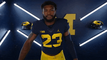 Go Blue College Football GIF by Michigan Athletics
