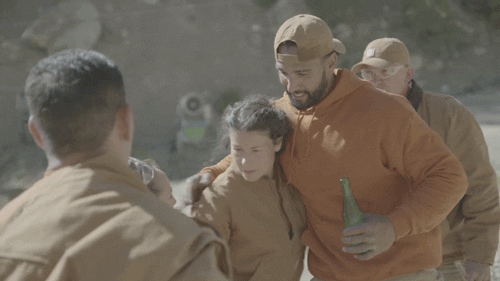 Challenge Hug GIF by CBS