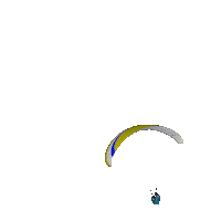 SUPAIR leaf wing paragliding parapente Sticker