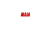 Maia Sticker by Aaron Sansoni