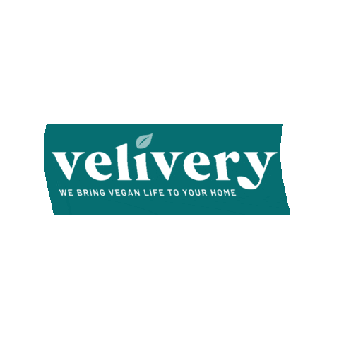 velivery giphygifmaker vegan veganfood velivery Sticker