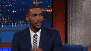 be quiet stephen colbert GIF by The Late Show With Stephen Colbert