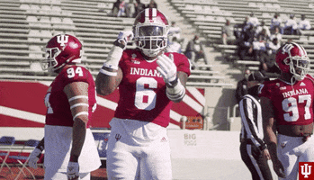 Football GIF by Indiana Hoosiers