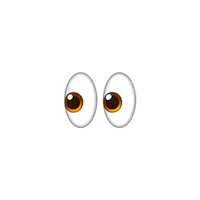 Eyes Looking Sticker by Beauty by Earth